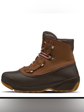 THE NORTH FACE Shellista IV Shorty Waterproof Boots in Brown Sz 10.5  New in Box